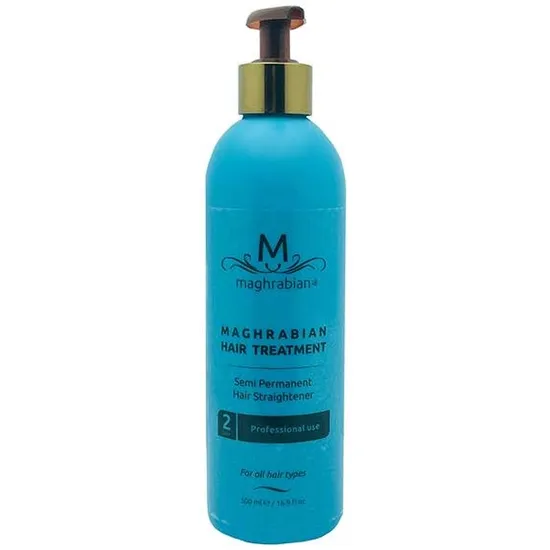 Maghrabian Hair Tereatment Semi Permanent Hair Straightener Step 2