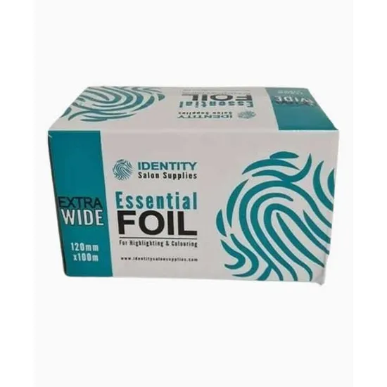 Identity Salon Supplies Essential Foil Silver Roll Extra Wide