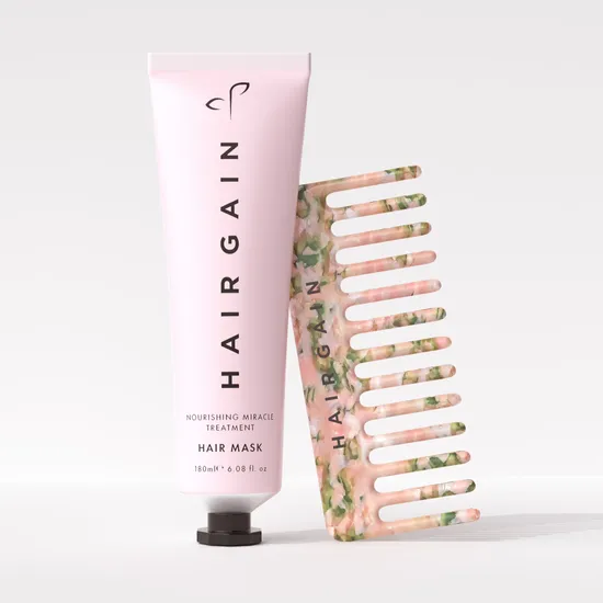 Hair Gain Hair Mask & Comb Set 180Ml + Comb