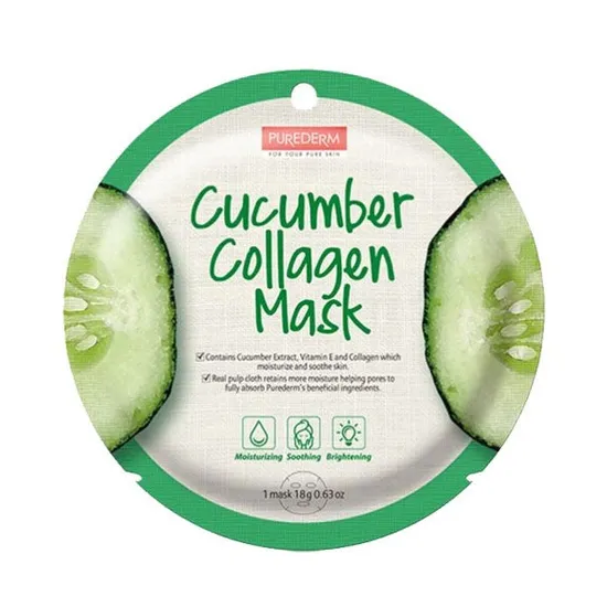 Purederm Cucumber Collagen Mask