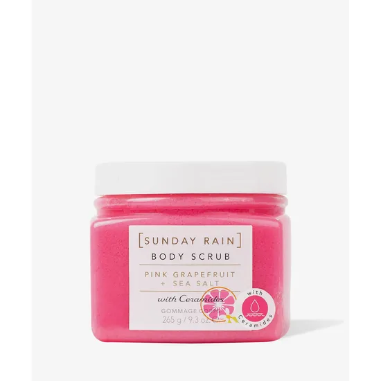 Sunday Rain Pink Grapefruit & Sea Salt Body Scrub