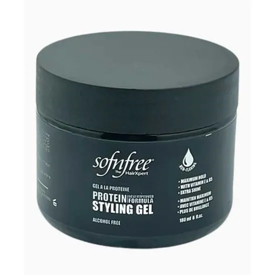 Sofn'Free Protein Styling Gel Black