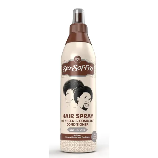 Sta-Sof-Fro Oil Sheen & Comb-Out Conditioner Hairspray Extra Dry 500Ml