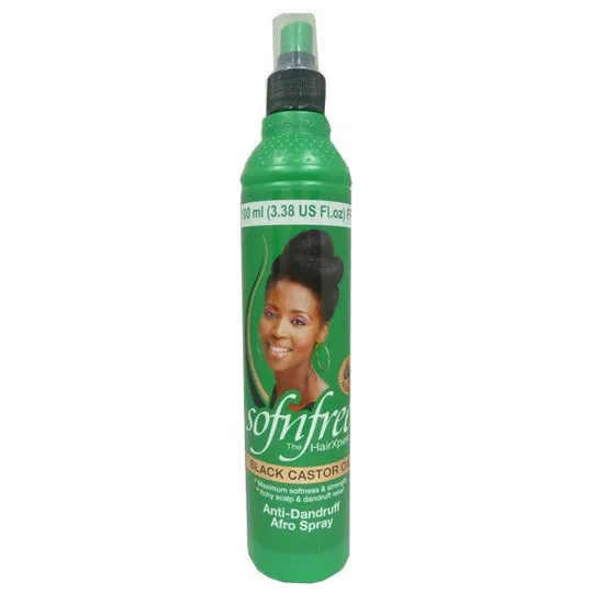 Sofn'Free Black Castor Oil Anti-Dandruff Afro Spray