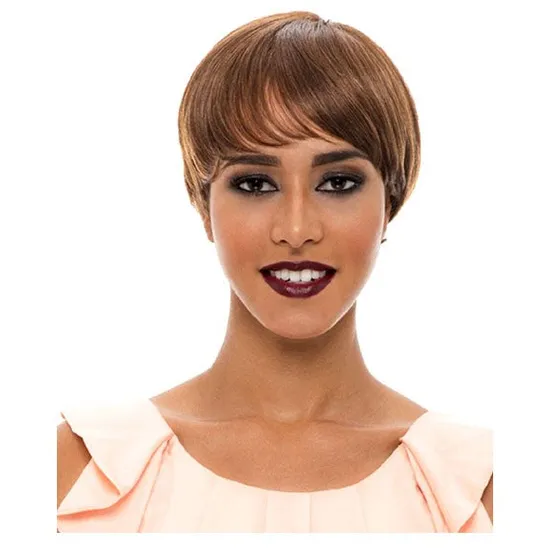 Janet Collection Remy Human Hair Wig Hope Bobbie Ml1b/613