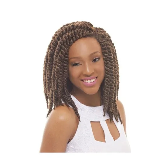 Janet Collection Noir Havana Synthetic Mambo Twist Braid 12 / 350