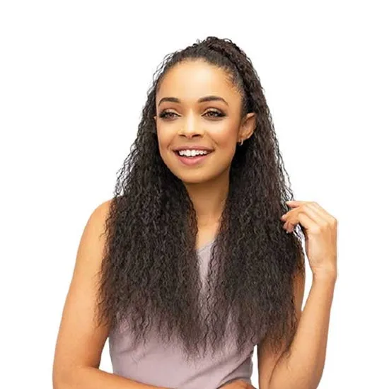 Janet Collection Noir Every Time Synthetic Berry Ds Ponytail Pfs1b/30