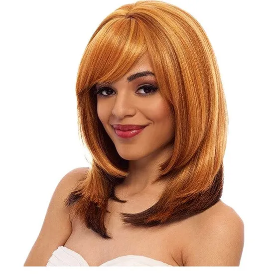 Janet Collection Janet Two Block Synthetic Nana Wig Oet99j/Burg