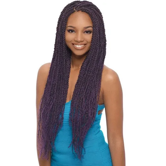 Janet Collection Jamaican Reggae Style Synthetic 3 X Afro Twist Braid 80 Inch / 613