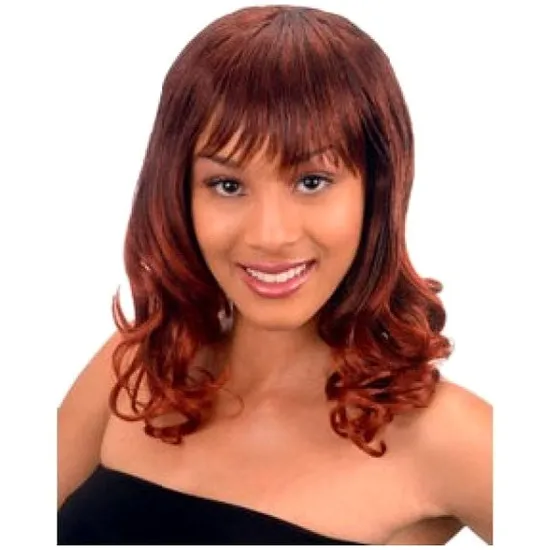 Janet Collection Curly Human Hair Yaky Wvg 14 / Zebra Fr1b/D.burg
