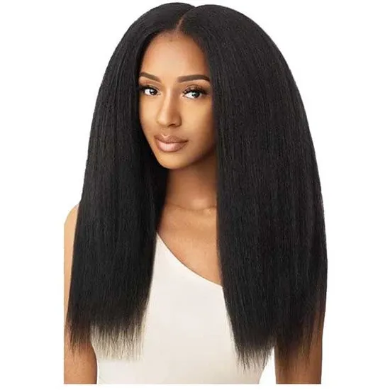Outre Big Beautiful Hair Kinky Straight Clip In 18"