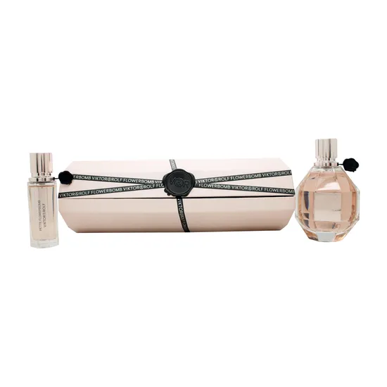 VIKTOR&ROLF Flowerbomb Gift Set 100ml Eau De Parfum + 20ml Eau De Parfum