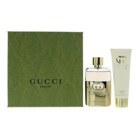 Gucci Guilty Pour Femme Gift Set: Eau De Parfum 50ml Body Lotion 50ml