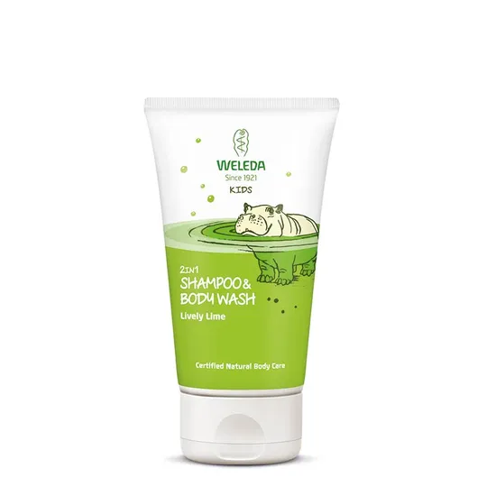 Weleda Kids 2 In 1 Lively Lime Shampoo & Wash