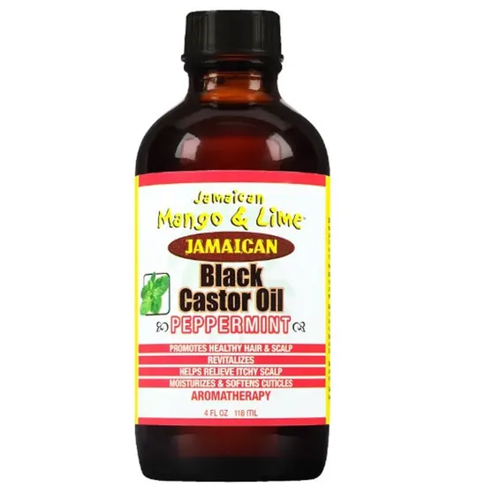 Jamaican Mango and Lime Peppermint Black Castor Oil