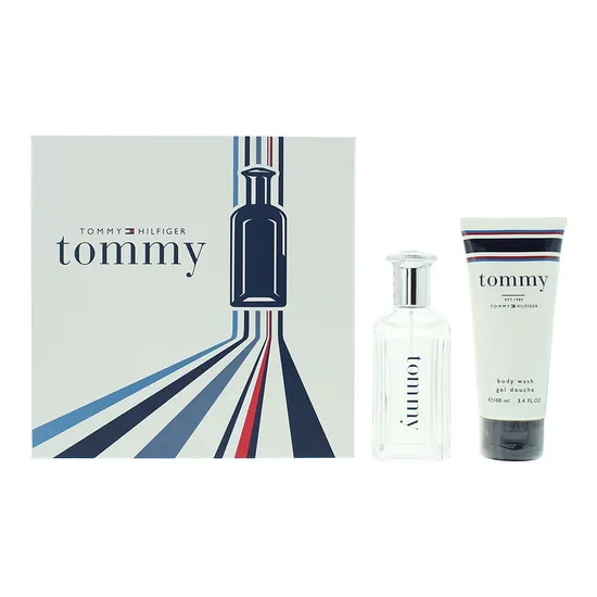 Tommy Hilfiger Tommy Eau De Toilette 50ml + Body Wash 100ml Gift Set For Him