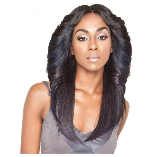 Mane Concept Hair Silk Lace Front Human Hair Blend BS 602 Wig