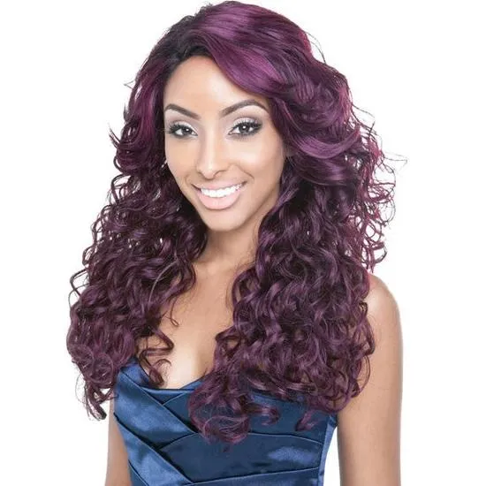 Mane Concept Hair Premiere Cotton Lace Front Synthetic Lilac Wig Sr2/Goldblond