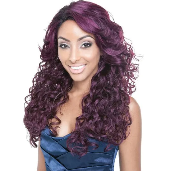 Mane Concept Hair Premiere Cotton Lace Front Synthetic Lilac Wig