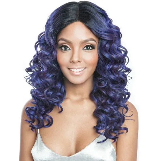 Mane Concept Hair Brown Sugar Glueless Lace Human Hair Bsg210 Prague Lace Front Wig Sr1b/27