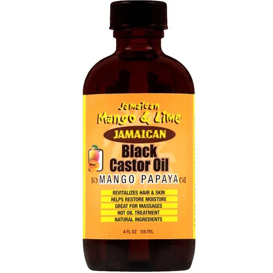 Jamaican Mango and Lime Black Castor Oil Mango Papaya