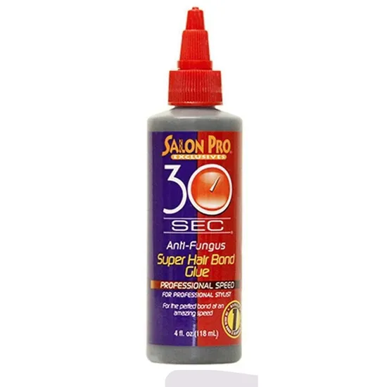 Salon Pro 30 Sec Anti Fungus Super Hair Bond Glue 118Ml