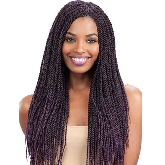 Model Model Glance Synthetic Hot Single Twist Braid