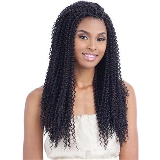 Model Model Glance Synthetic Kinky Bohemian Braid