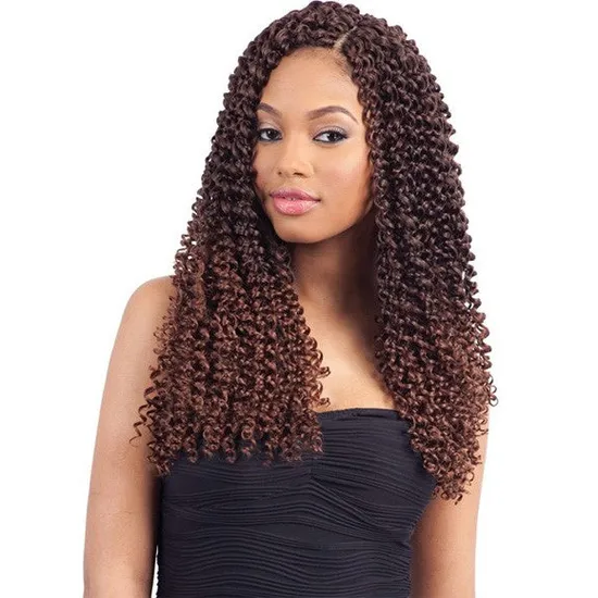 Model Model Glance Synthetic Boho Curl Braid