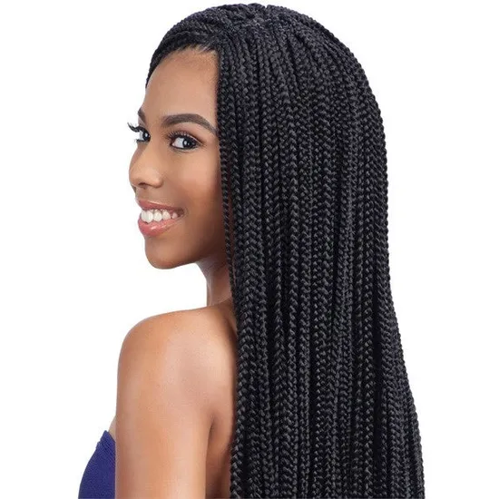 Model Model Glance Synthetic Box Braid Small 4