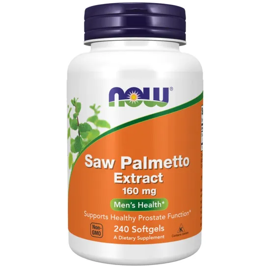 NOW Foods Saw Palmetto Extract 160mg Softgels