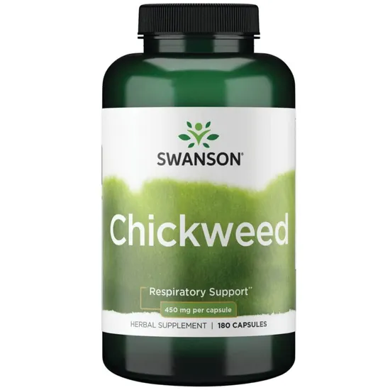 Swanson Chickweed 450mg Capsules
