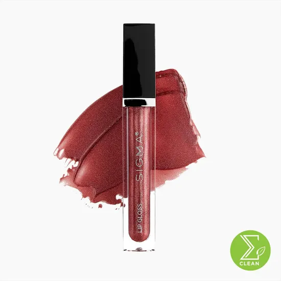 Sigma Beauty High-Shine Shimmery Non-Sticky Lip Gloss Passionate