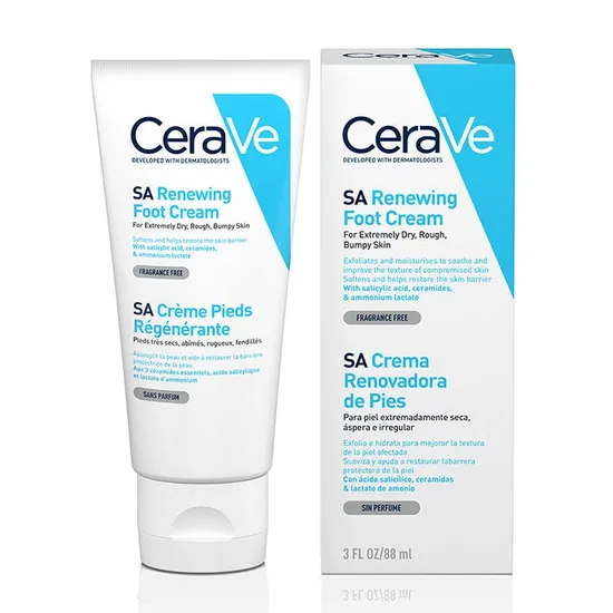 CeraVe SA Renewing Foot Cream