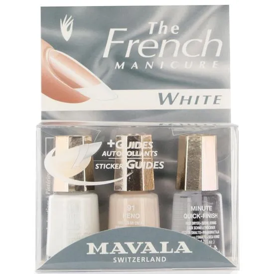 Mavala Natural French Manicure White Set