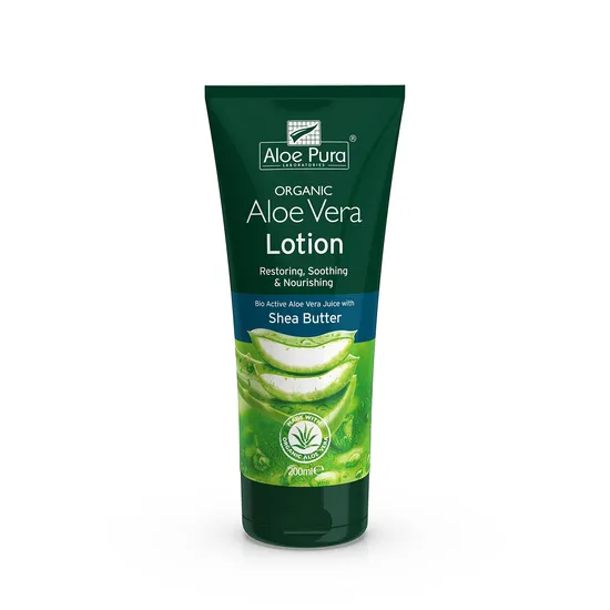 Aloe Pura Organic Aloe Vera Lotion With Shea Butter
