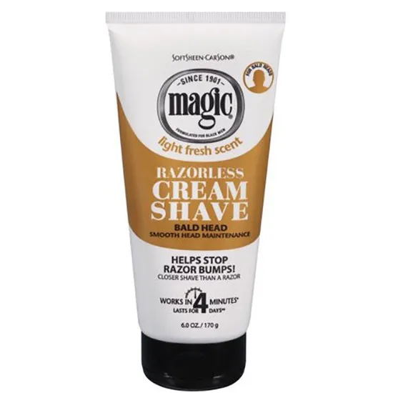 SoftSheen Carson Magic Razorless Cream Shave Smooth