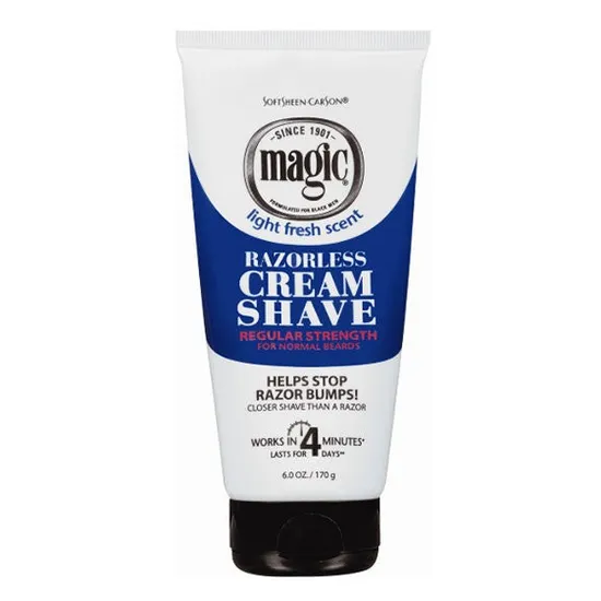 SoftSheen Carson Magic Razorless Cream Shave Regular Strength