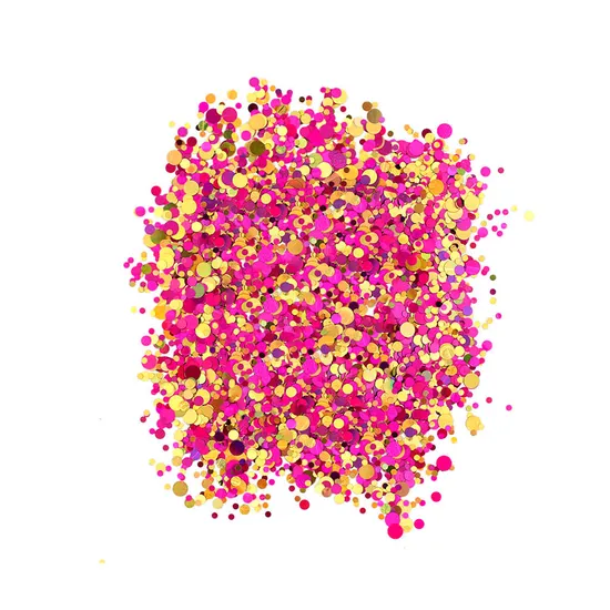 Stargazer Confetti Face Glitter Pink