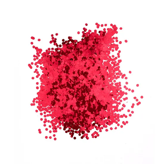 Stargazer Chunky Face Glitter Red
