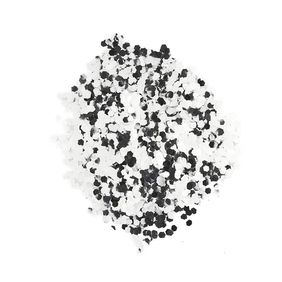 Stargazer Chunky Face Glitter Silver