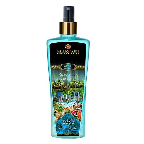 Millionaire Beverly Hills Love In Hawaii Charismatic Ambrosia Fragrance Body Mist