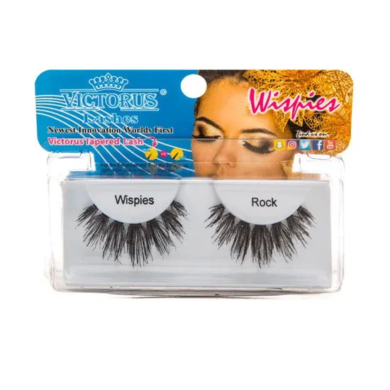 Victorus Wispies Rock Black Lashes
