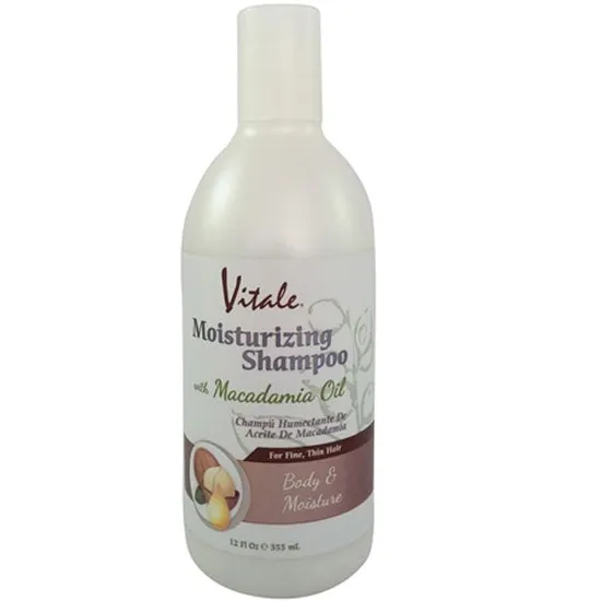 Vitale Moisturising Shampoo With Macadamia Oil