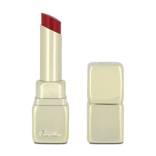 Guerlain Kisskiss Shine Bloom Lipstick Petal Red