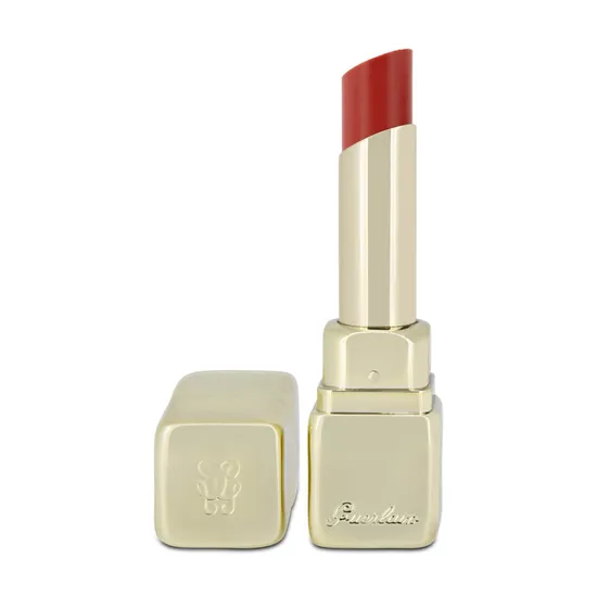 Guerlain Kisskiss Shine Bloom Lipstick Peach Kiss