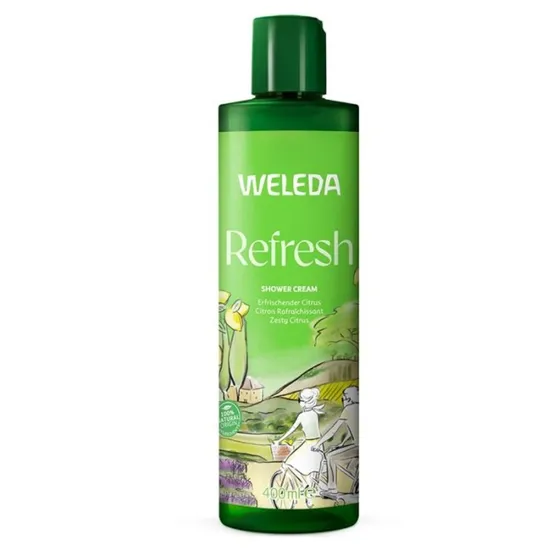 Weleda Refresh Citrus Creamy Body Wash 400Ml