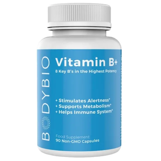 BodyBio B Vitamins High Dose Capsules