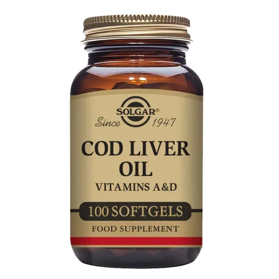 Solgar Cod Liver Oil Softgels