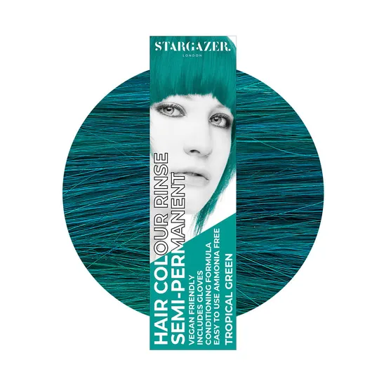Stargazer Semi Permanent Hair Dye Tropical Green